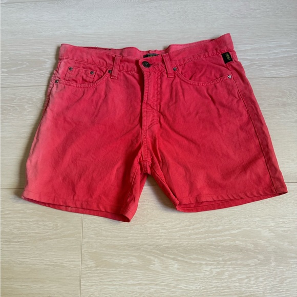 Versace Jean Couture Vintage Shorts Vibrant Summer Style - Picture 1 of 12